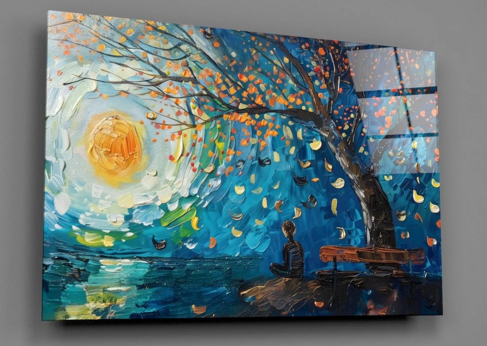 glass wall art