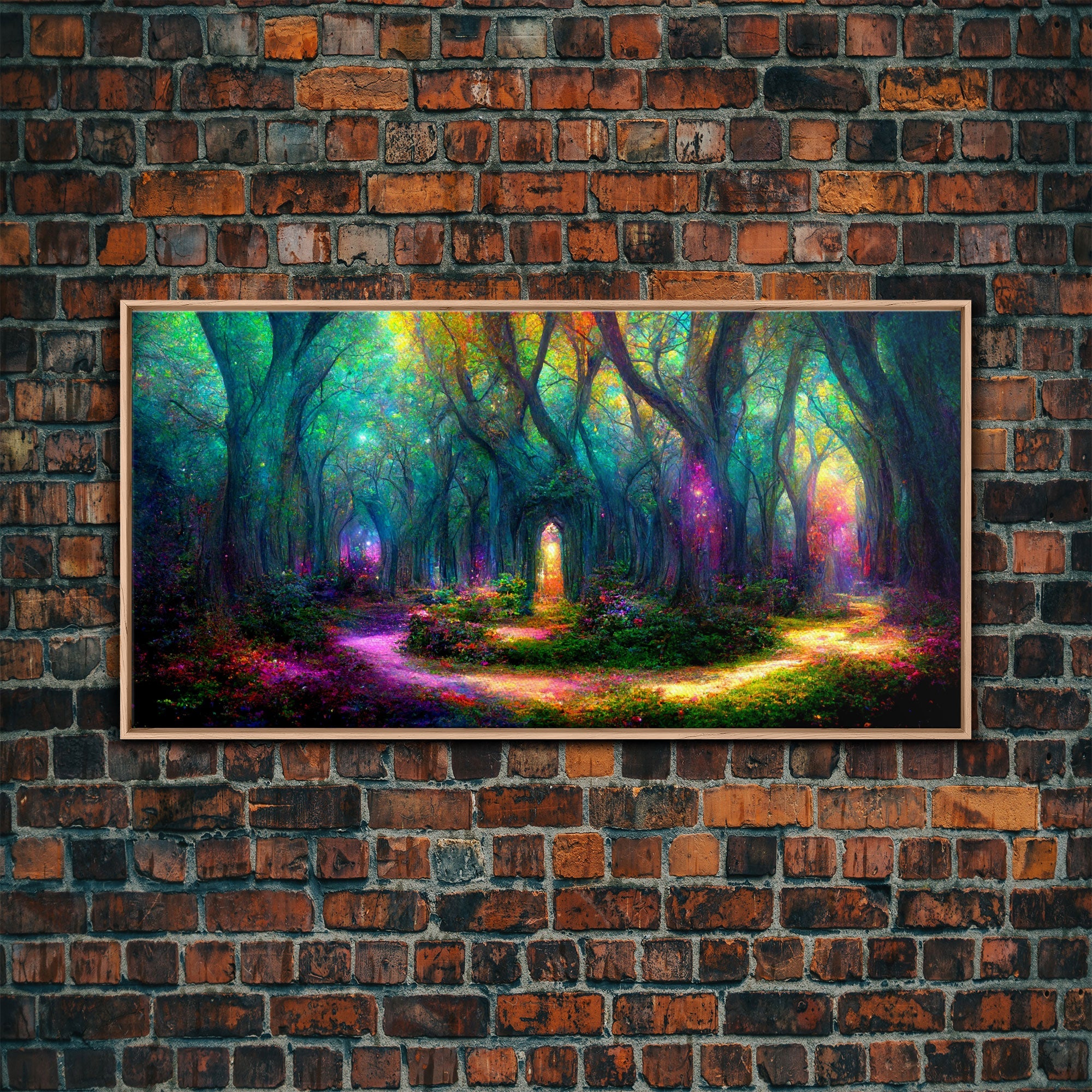 Fantasy Wall Art - Magical Forest Wall Art - Multiple Sizes