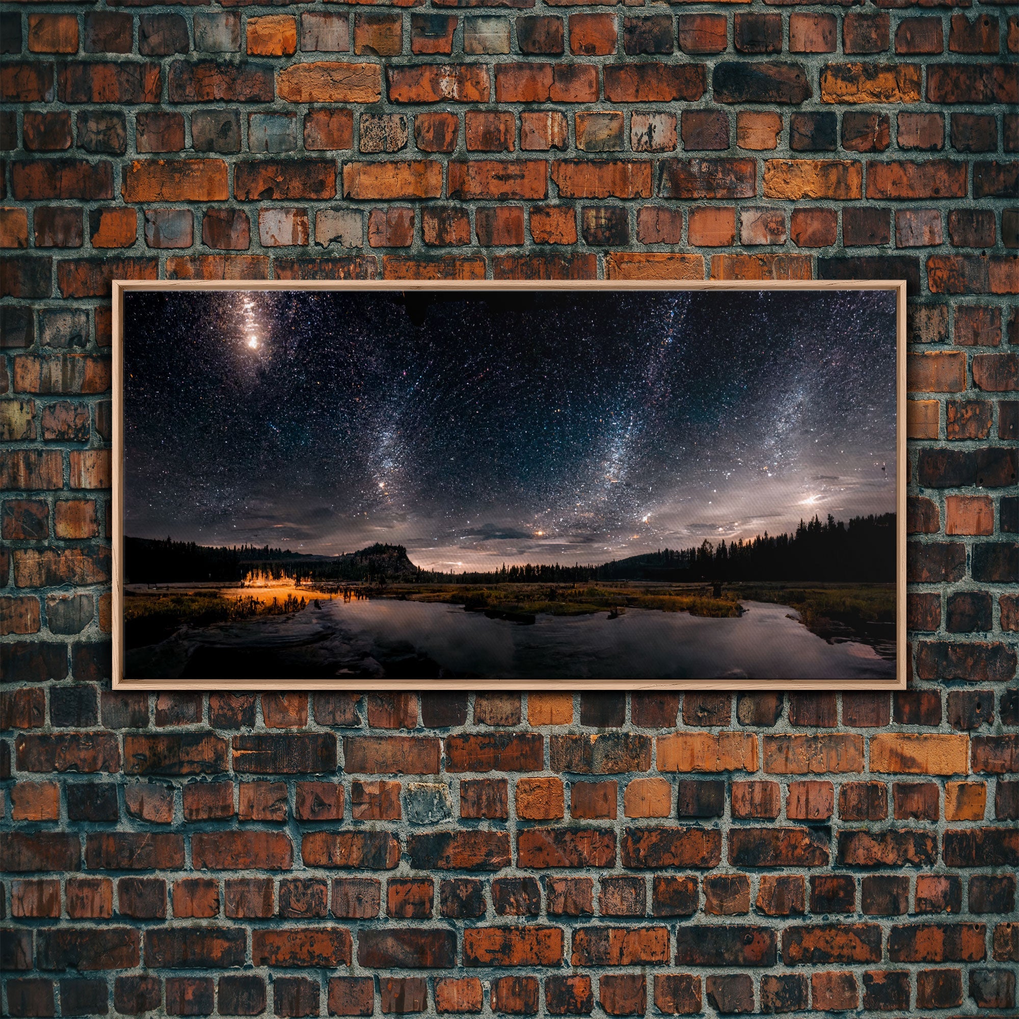 Stars Night Sky - Galaxy Print - Wall Poster in Multiple Sizes