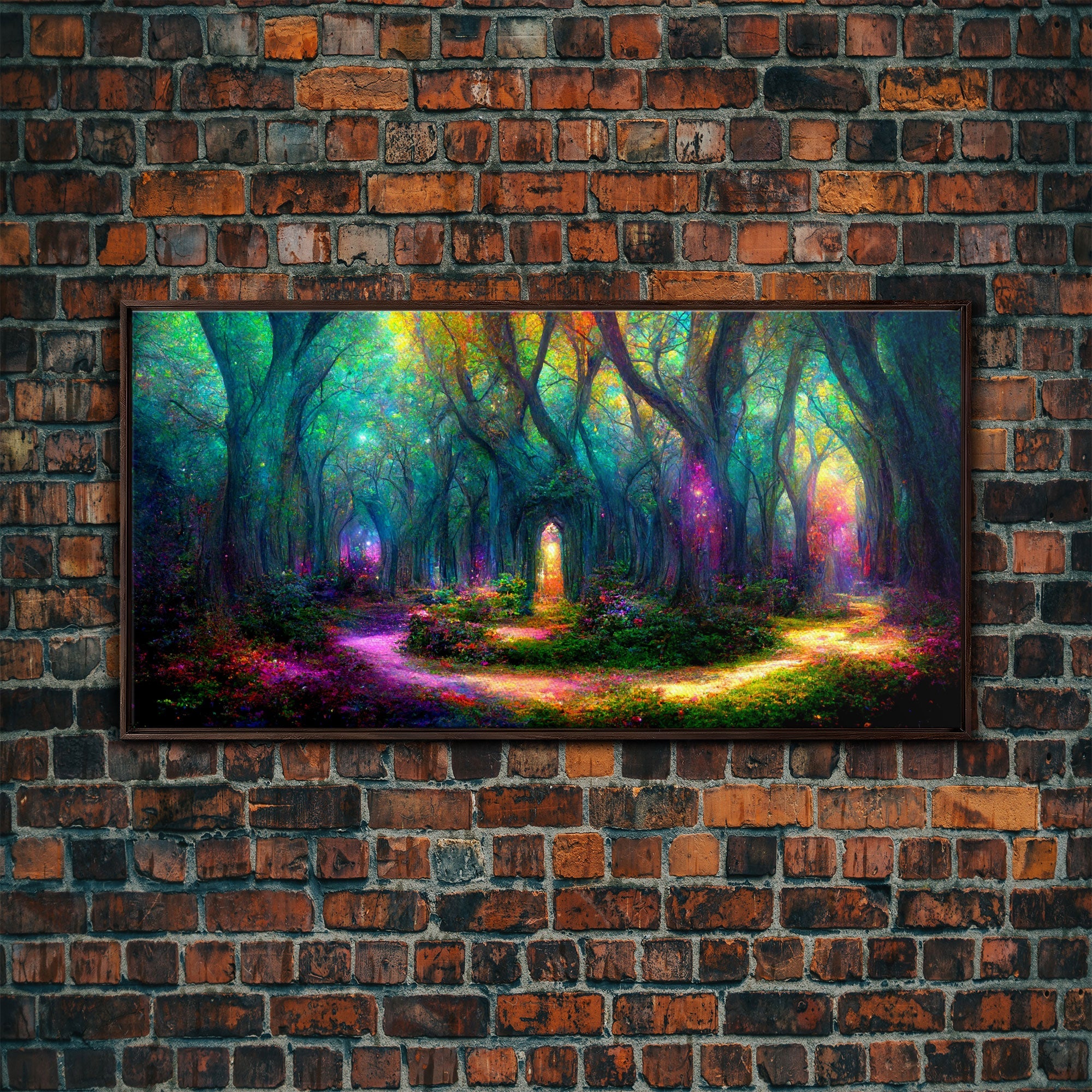 Fantasy Wall Art - Magical Forest Wall Art - Multiple Sizes