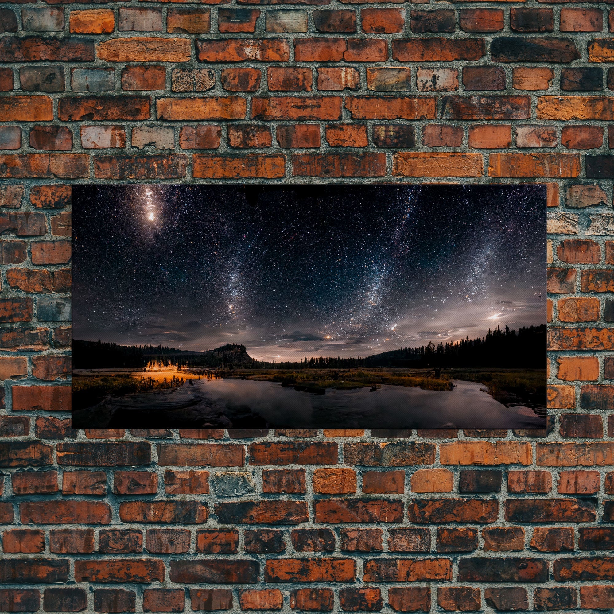 Stars Night Sky - Galaxy Print - Wall Poster in Multiple Sizes