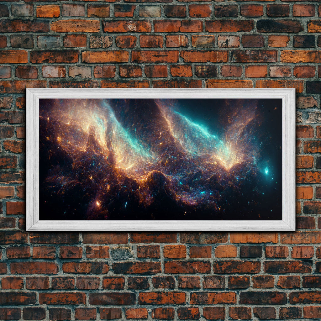 Galaxy Canvas Print of a Star-Filled Night Sky - Inspiring Wall Art