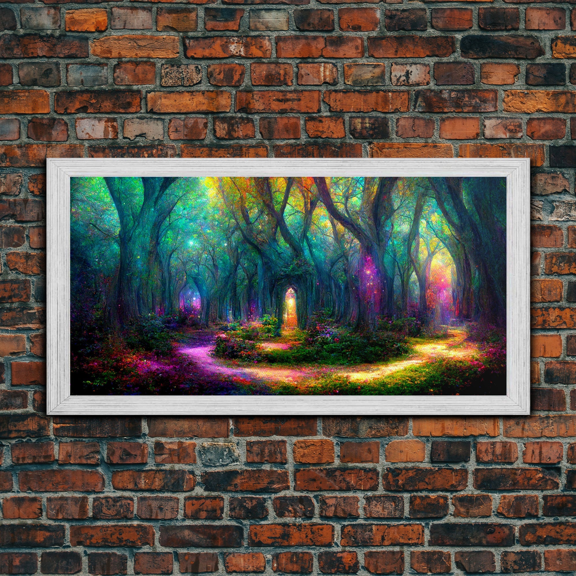 Fantasy Wall Art - Magical Forest Wall Art - Multiple Sizes