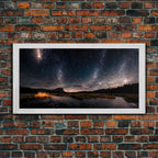 Stars Night Sky - Galaxy Print - Wall Poster in Multiple Sizes