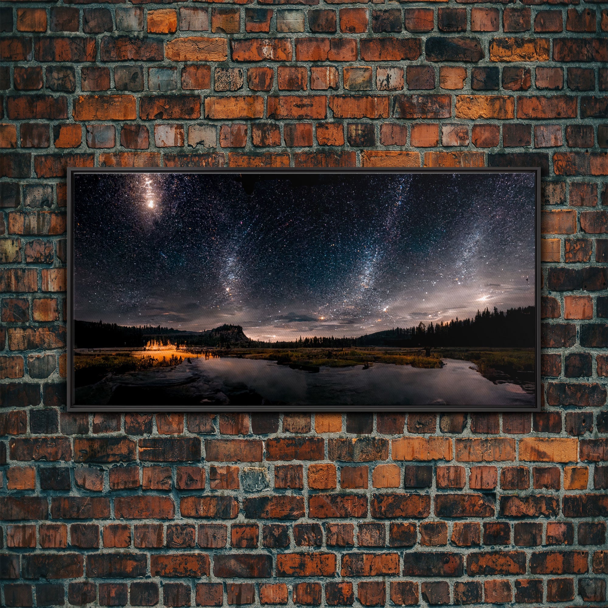 Stars Night Sky - Galaxy Print - Wall Poster in Multiple Sizes