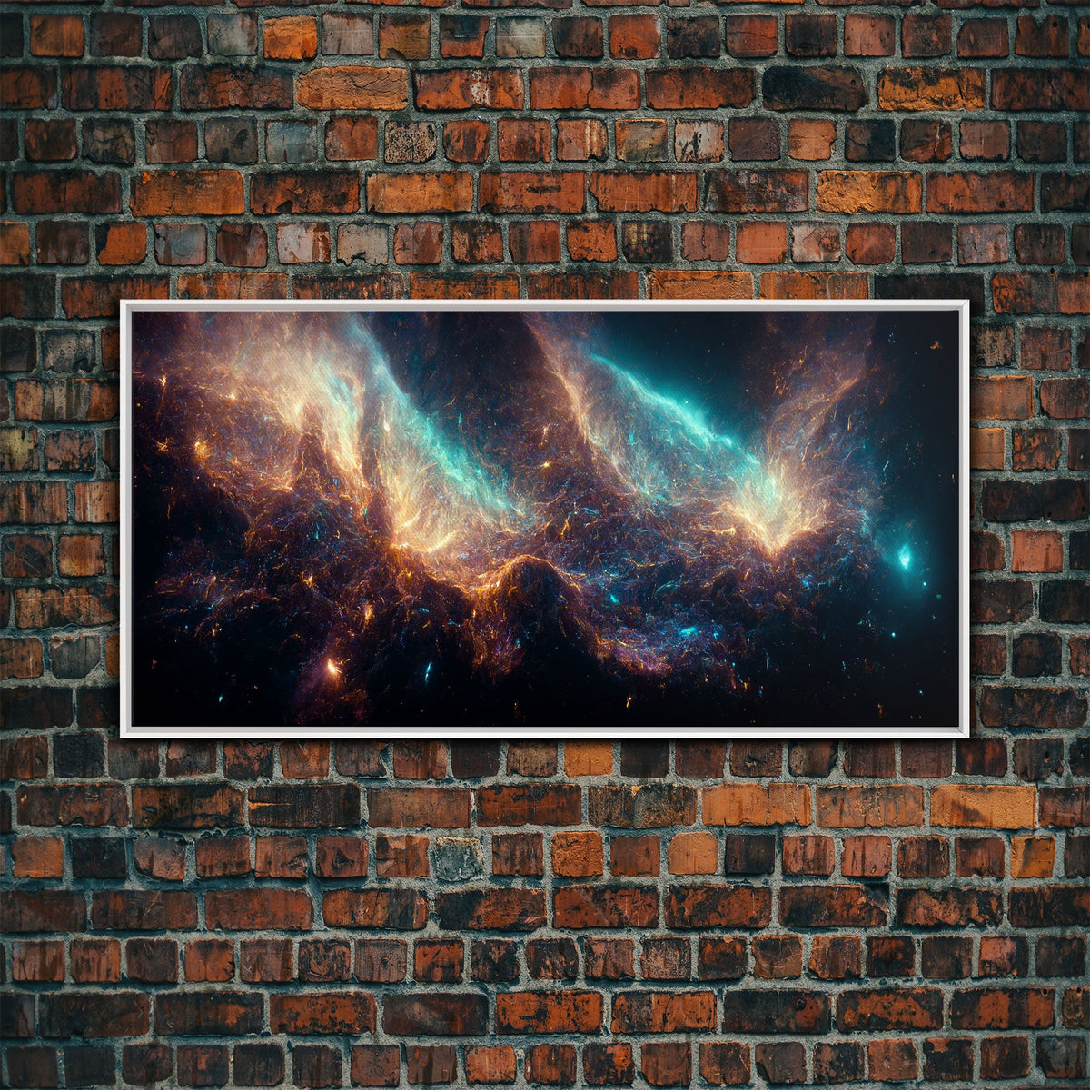 Galaxy Canvas Print of a Star-Filled Night Sky - Inspiring Wall Art