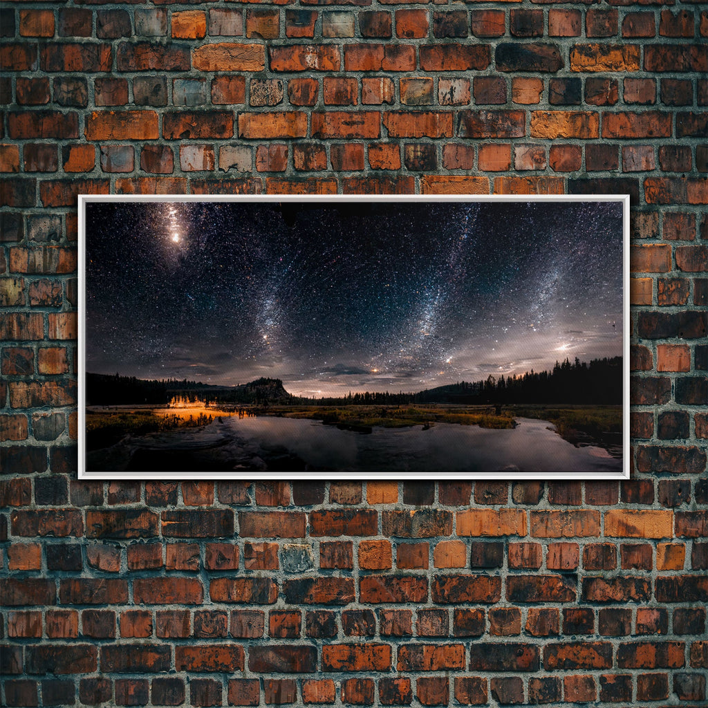 Stars Night Sky - Galaxy Print - Wall Poster in Multiple Sizes