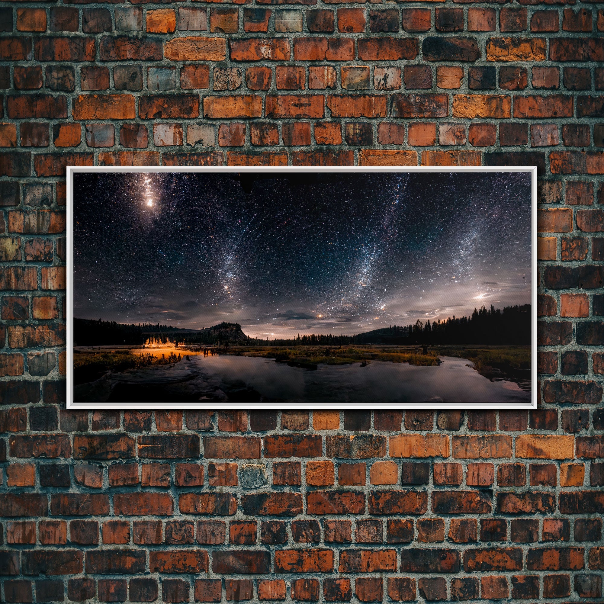 Stars Night Sky - Galaxy Print - Wall Poster in Multiple Sizes