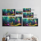 Fantasy Wall Art - Magical Forest Wall Art - Multiple Sizes