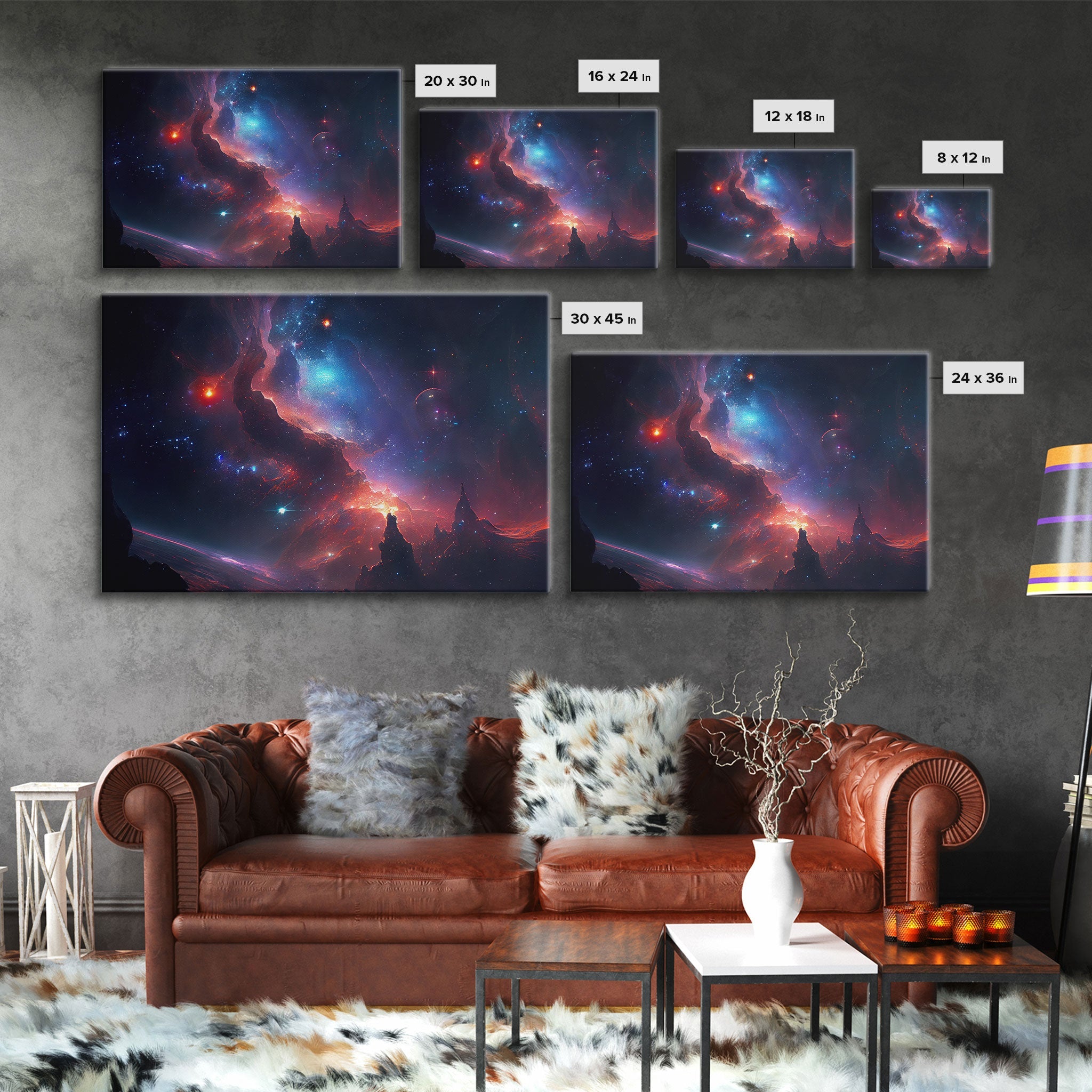 Galaxy Fine Art Print - Space, Stars, Universe  - Wall Art Print