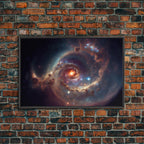 Spiral Nebula Galaxy - Space Fine Canvas Art Print