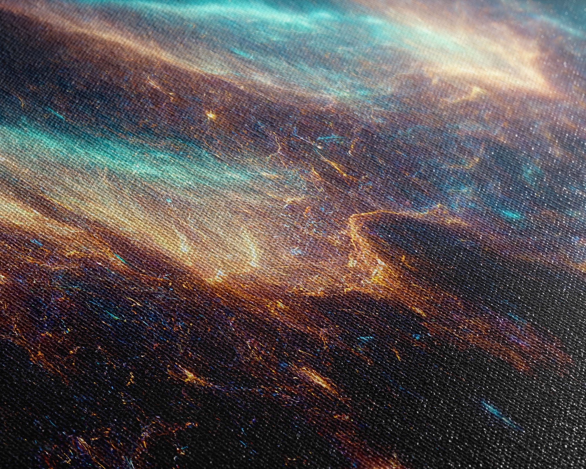 Galaxy of Stars - Canvas Print - 3 Piece Wall Art - Multiple Sizes