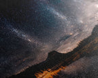 Stars Night Sky - Galaxy Print - Wall Poster in Multiple Sizes