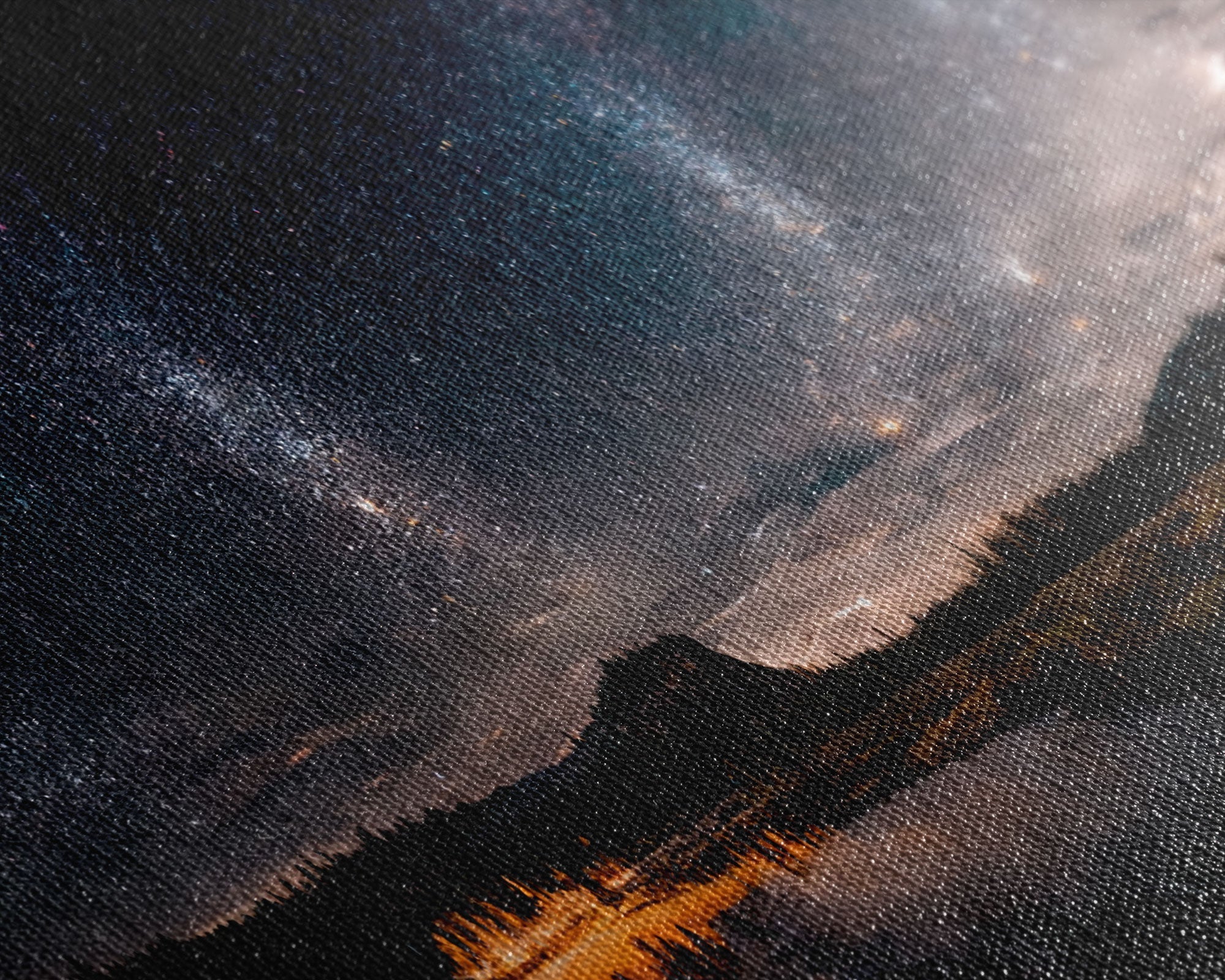 Stars Night Sky - Galaxy Print - Wall Poster in Multiple Sizes
