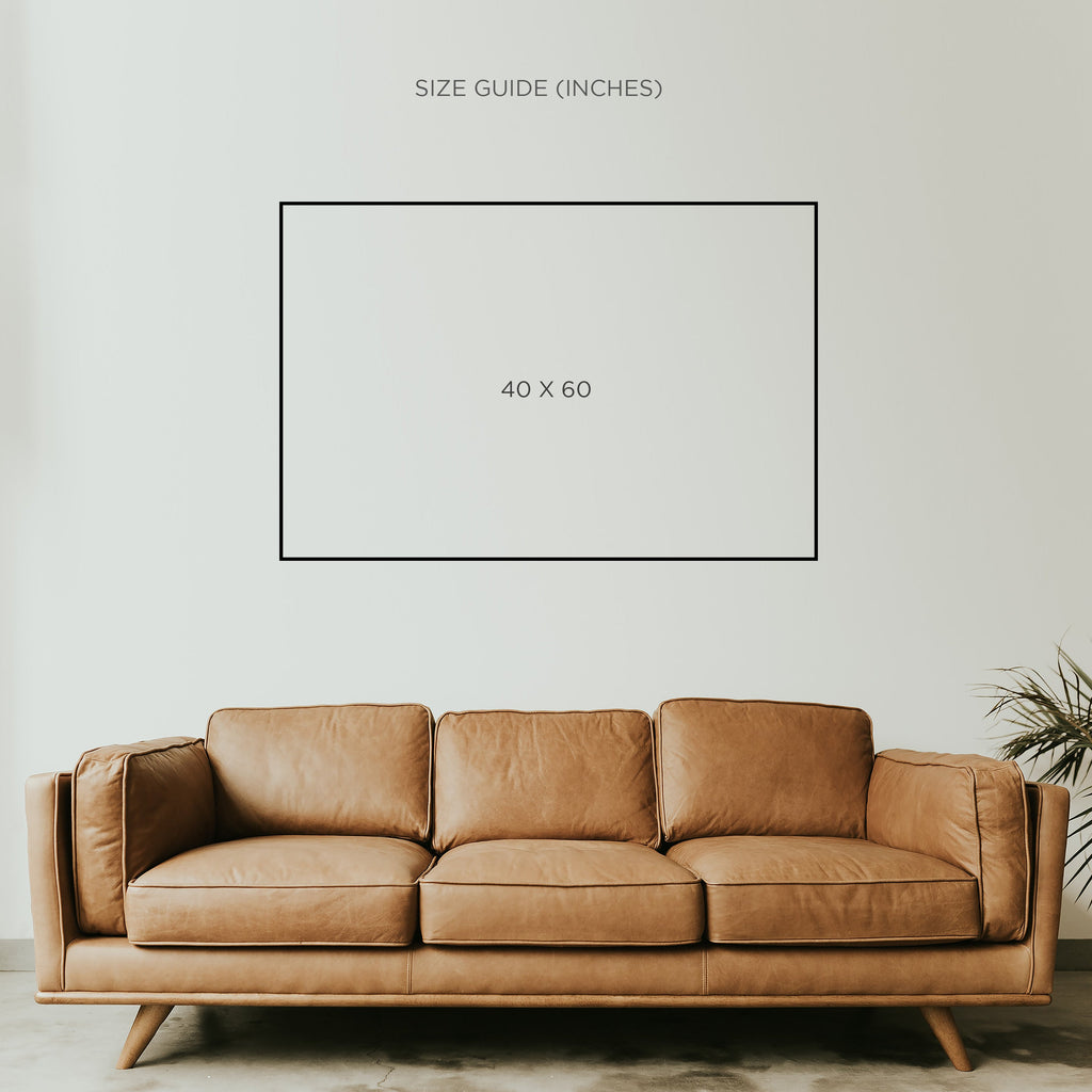 Hoth Frozen Planet Star Wars Framed Canvas Art