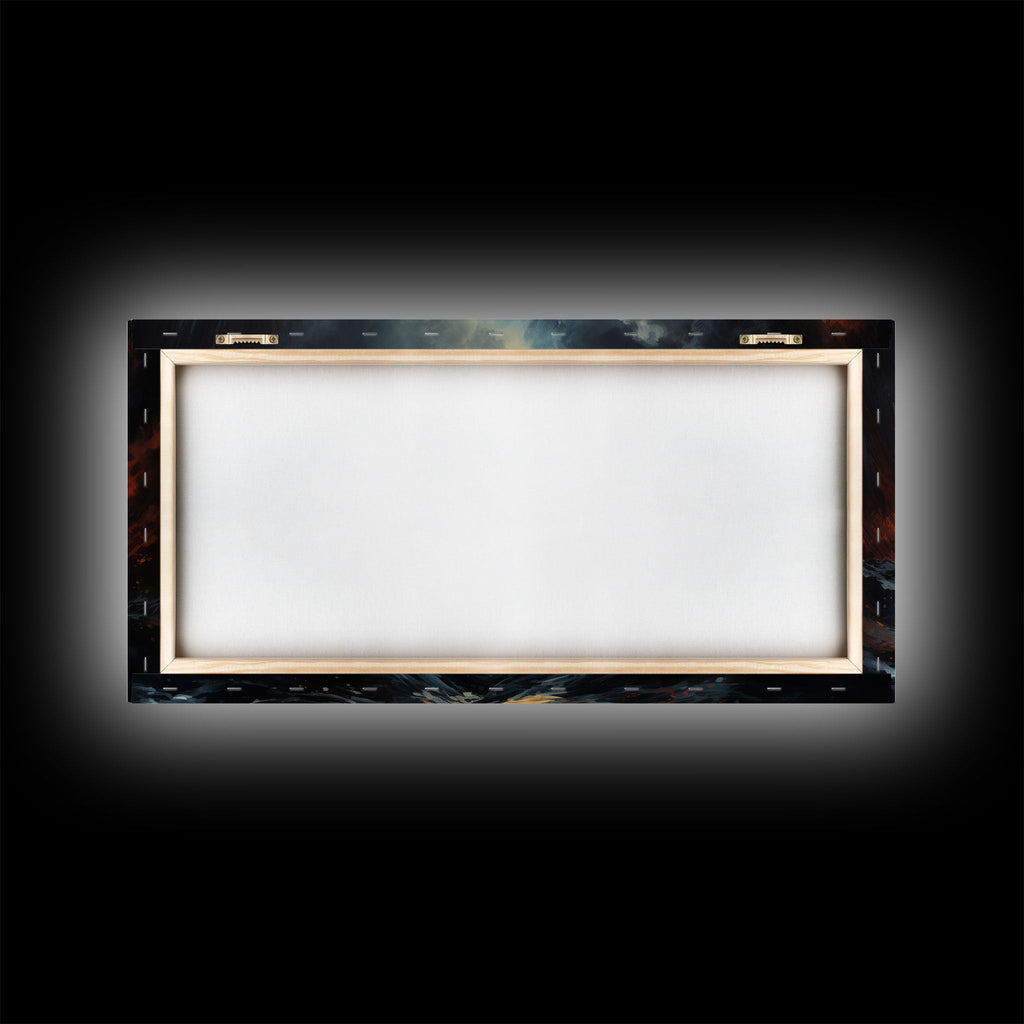 Astronaut on an Alien Planet - Sci-fi Wall Art - Frame Canvast Art