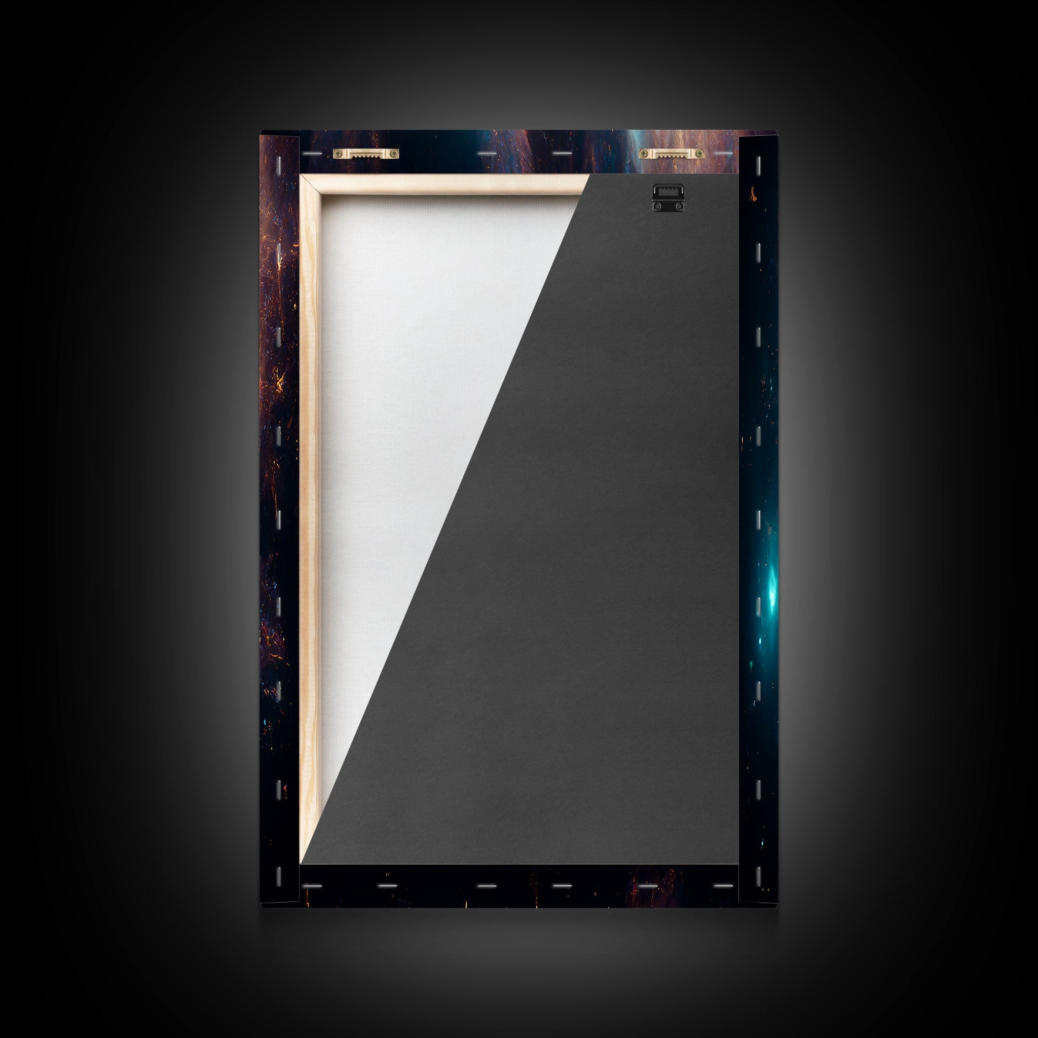 Galaxy of Stars - Canvas Print - 3 Piece Wall Art - Multiple Sizes