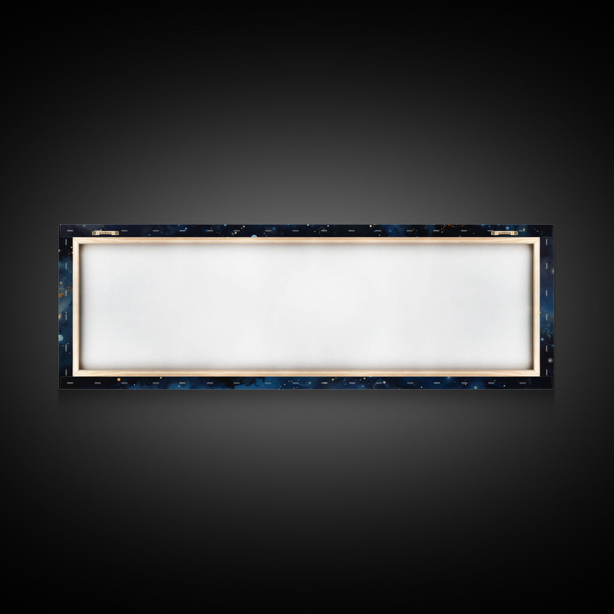 Framed Canvas Print Of The Universe - Ultra-Wide Galaxy Print