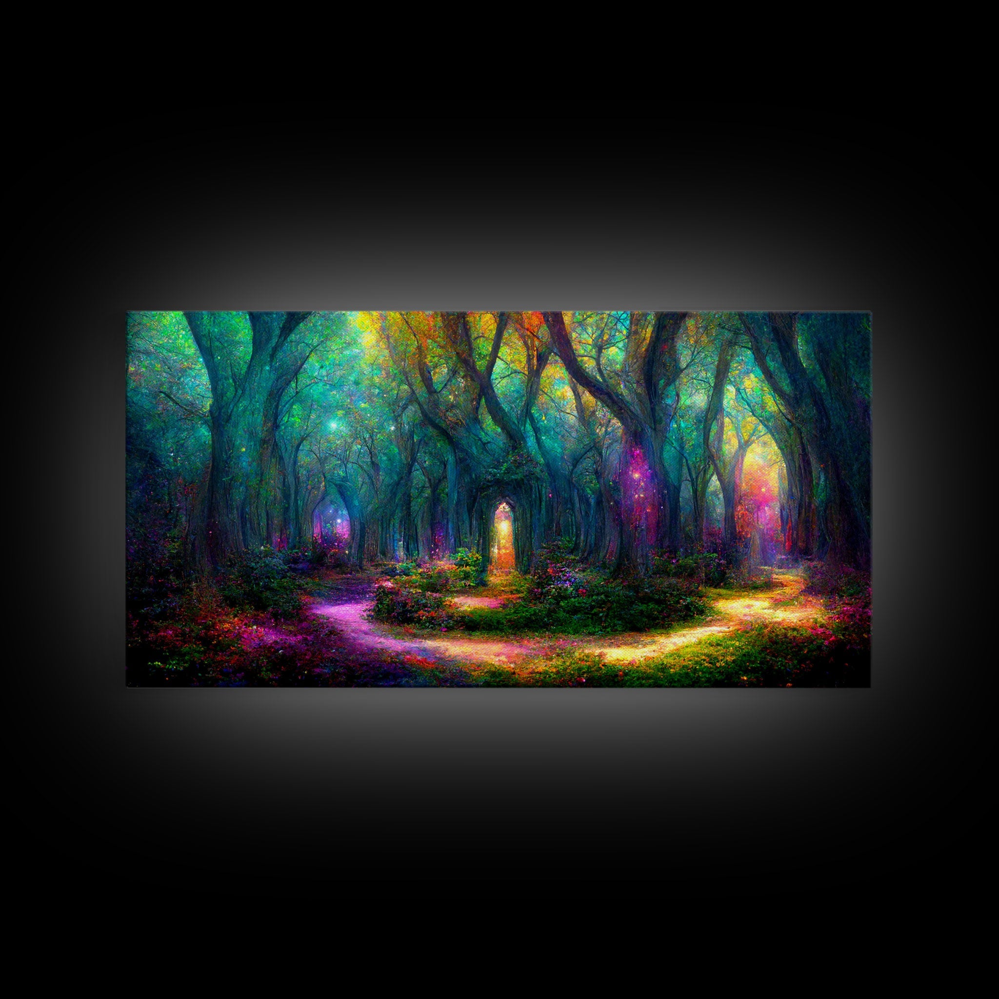 Fantasy Wall Art - Magical Forest Wall Art - Multiple Sizes