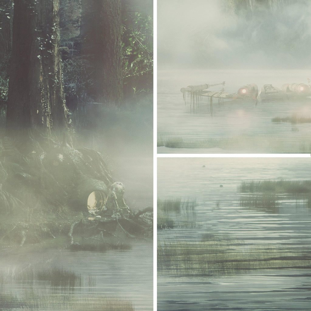 Dagobah Star Wars Art Print