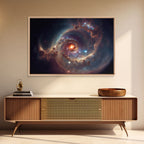 Spiral Nebula Galaxy - Space Fine Canvas Art Print