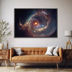 Spiral Nebula Galaxy - Space Fine Canvas Art Print