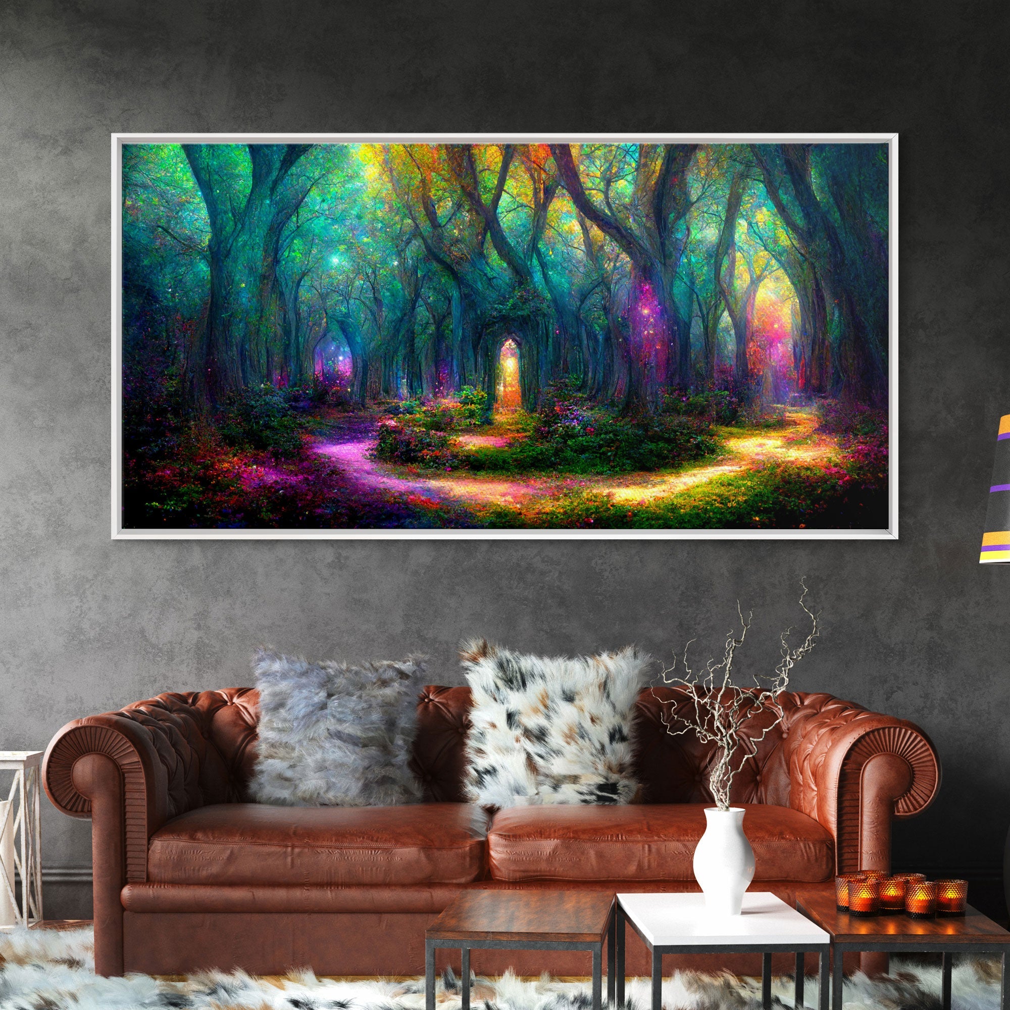 Fantasy Wall Art - Magical Forest Wall Art - Multiple Sizes