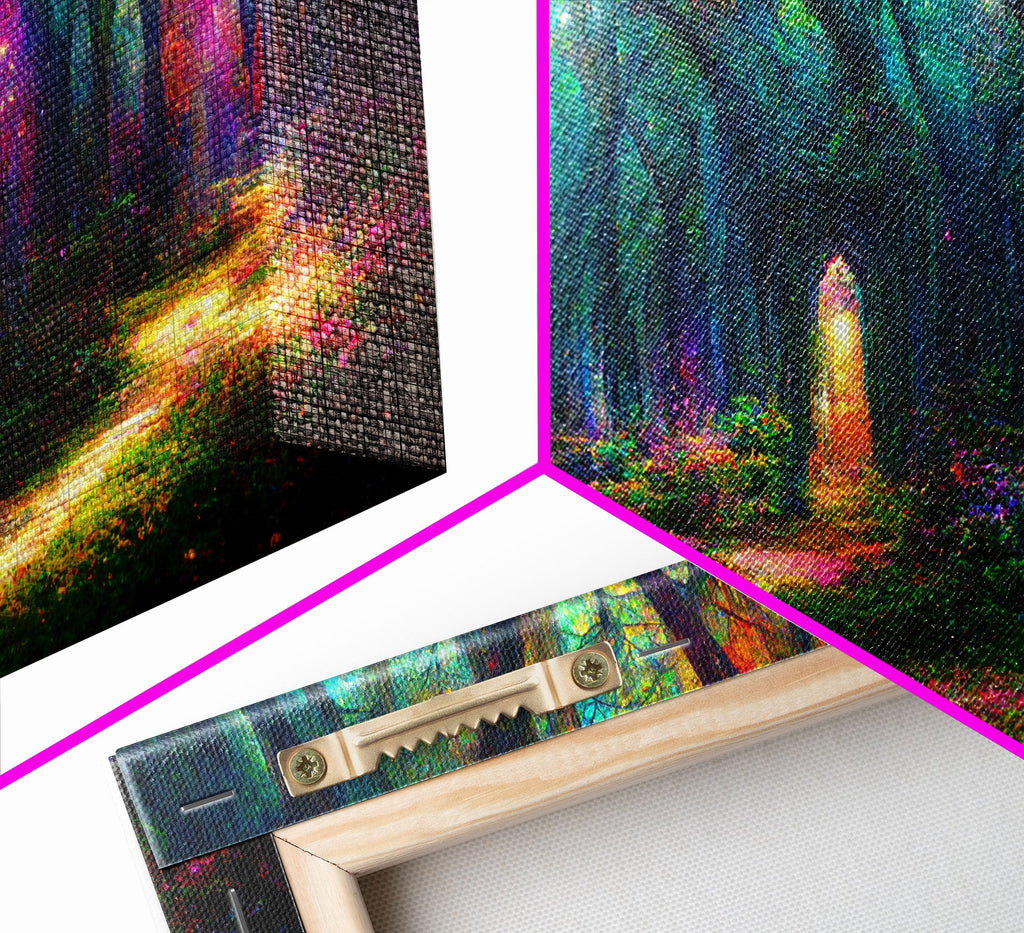 Fantasy Wall Art - Magical Forest Wall Art - Multiple Sizes