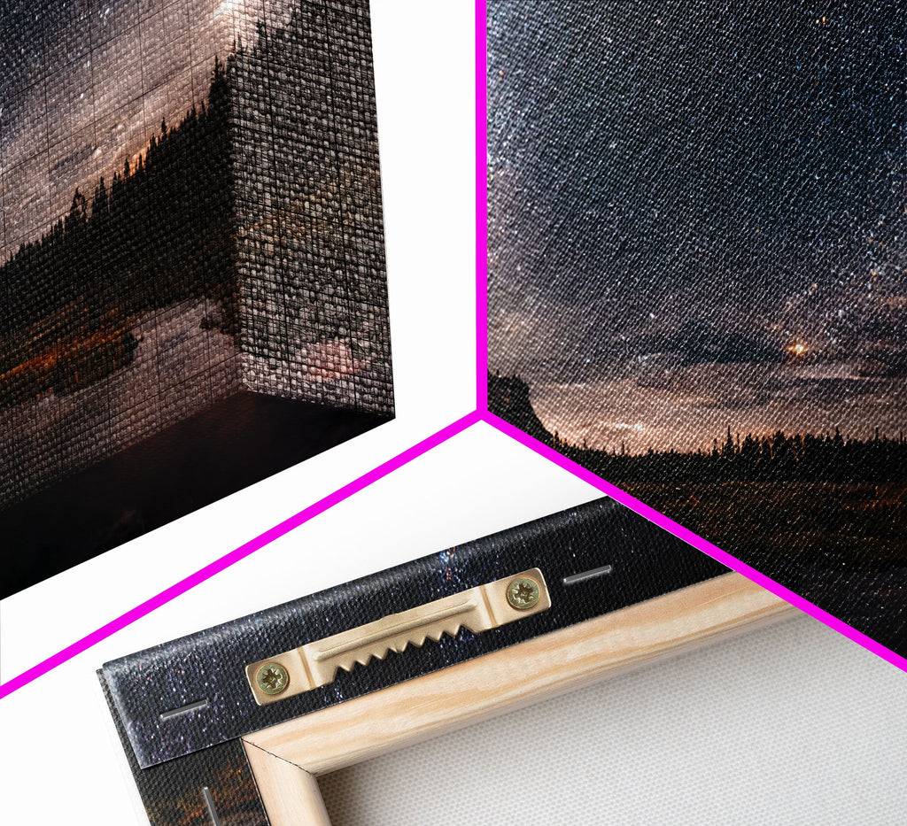 Stars Night Sky - Galaxy Print - Wall Poster in Multiple Sizes