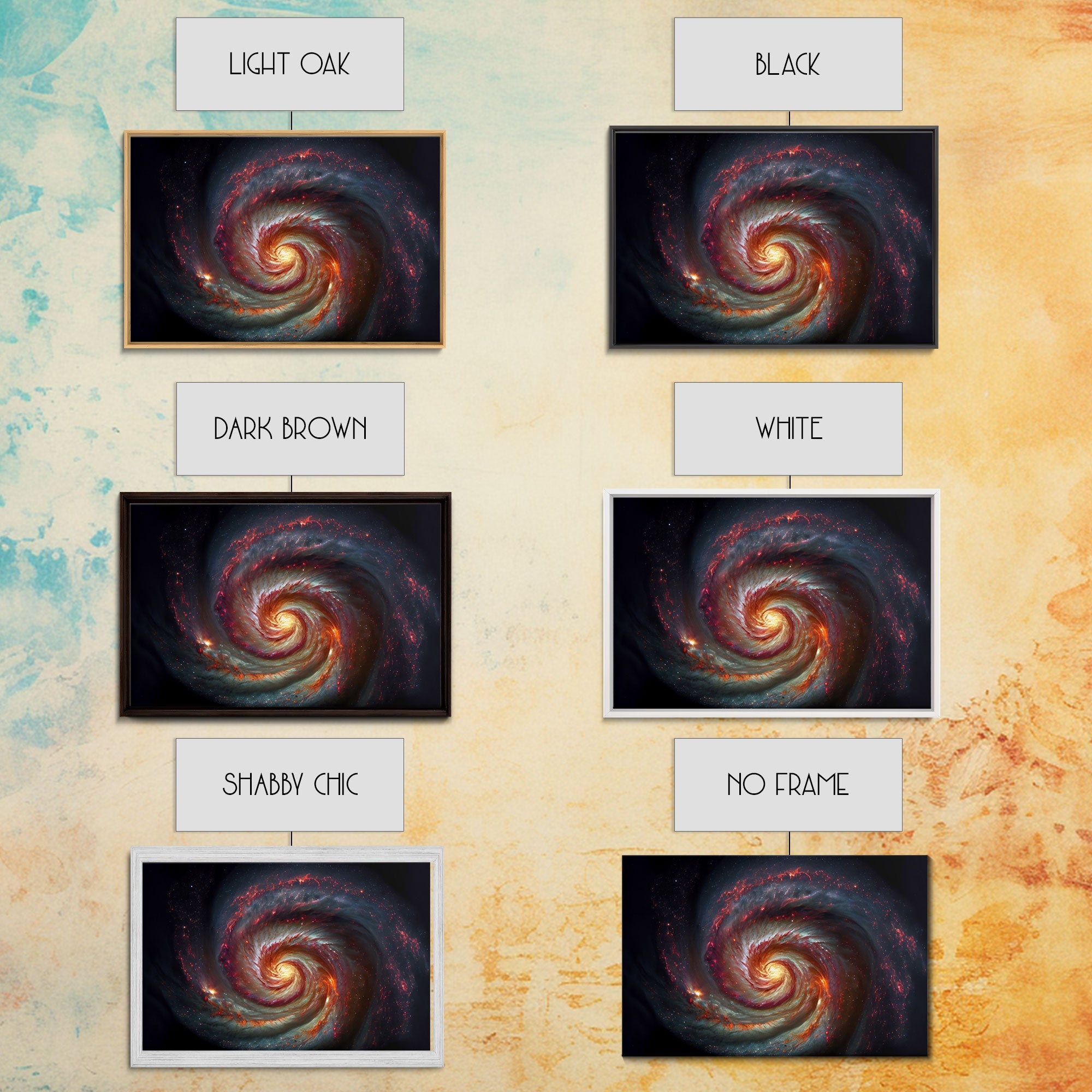 Nebula Art - Swirl Of Stars - Fine Art Print in Multiple Sizes
