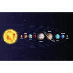 Solar System Poster - Planets Canvas Print - Living Room Art