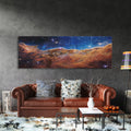 Star Birth High-Resolution Image from James Webb Telescope - Canvas Print