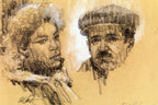 Collect All Six Sketches of El Riders - Signed by the Artist