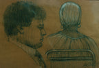 Collect All Six Sketches of El Riders - Signed by the Artist